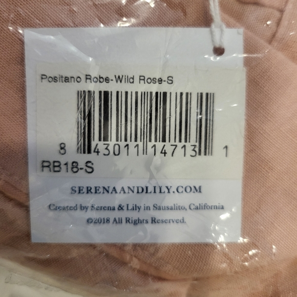 BNWT Positano Robe - Wild Rose - S - Picture 2 of 3